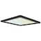 Luxrite 9 Inch Square LED Flush Mount Light 3 CCT Selectable 3000K-5000K 18W 1200LM Dimmable Black LR23595 LR23689-1PK - alternate 1